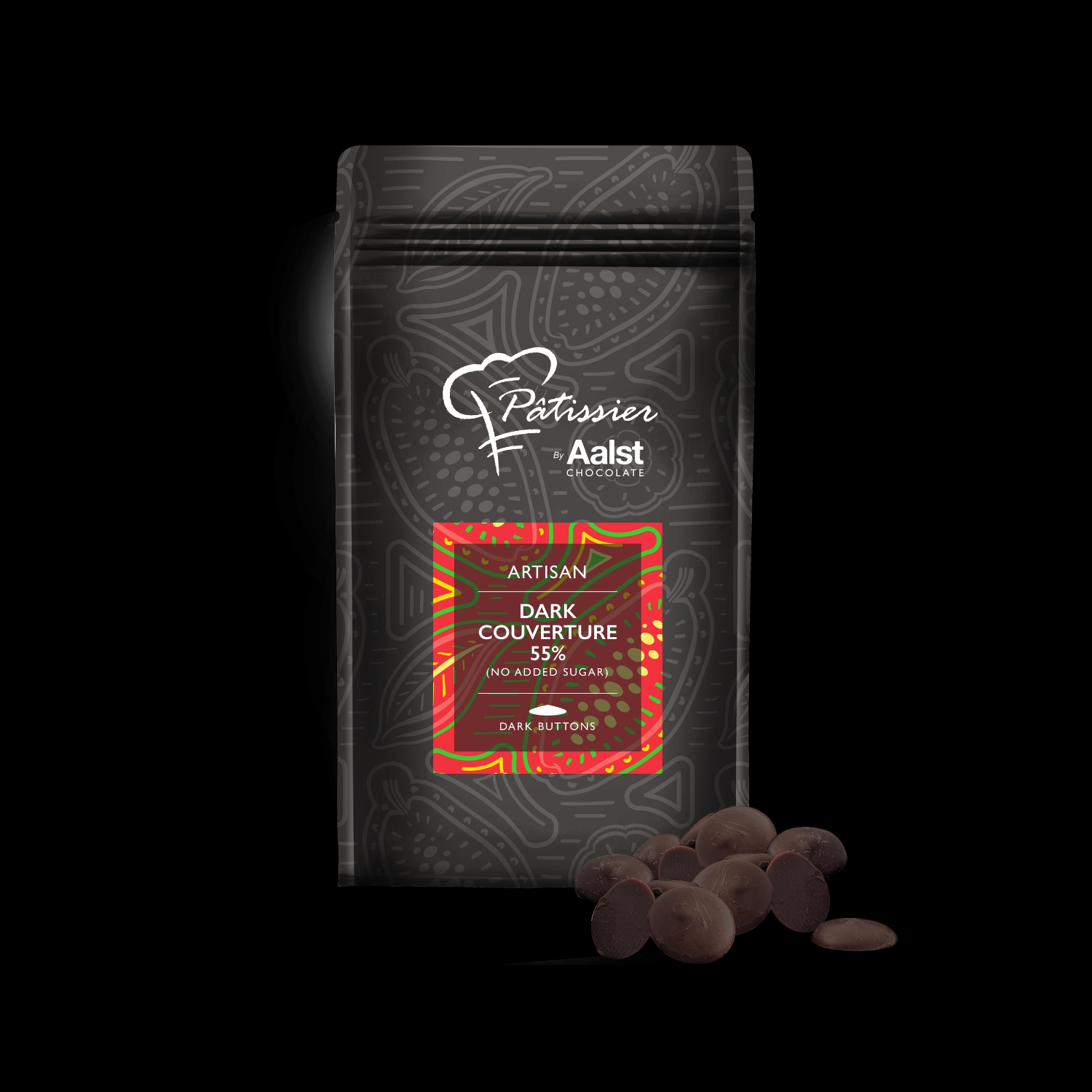 Dark Couverture 55% (No Added Sugar)
