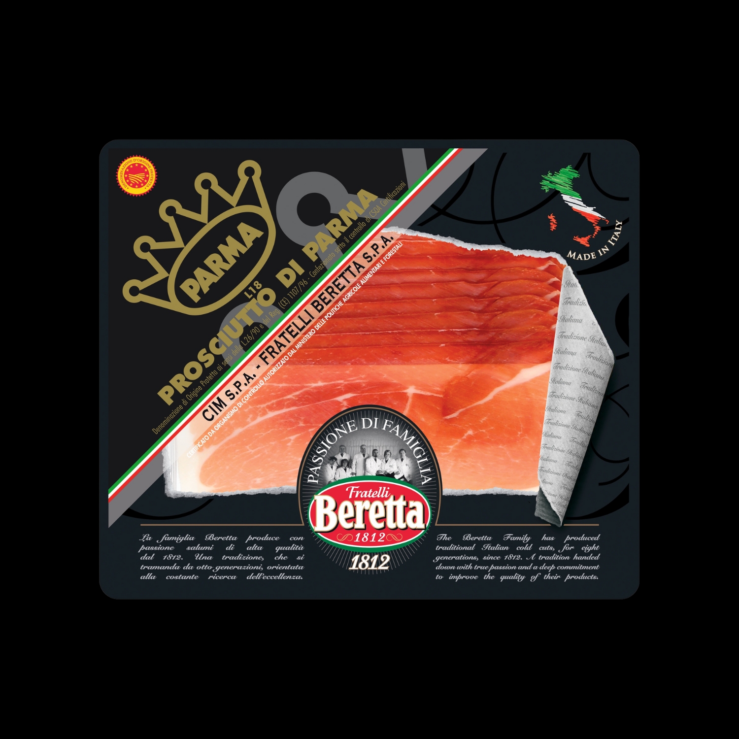 Prosciutto di Parma P.D.O 80 g