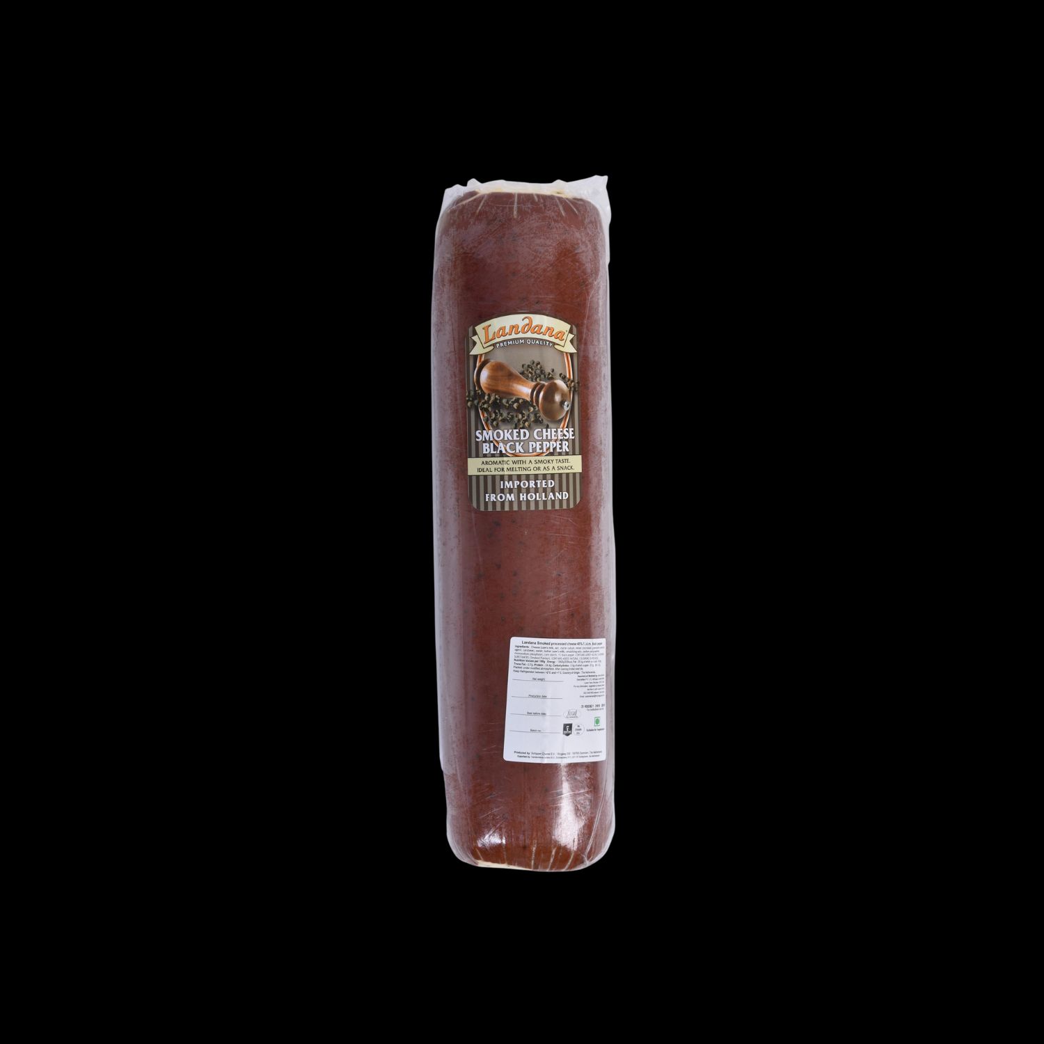 Smoked Cheese with Black Pepper