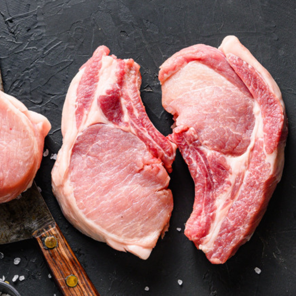 Lamb Rack frenched cap off