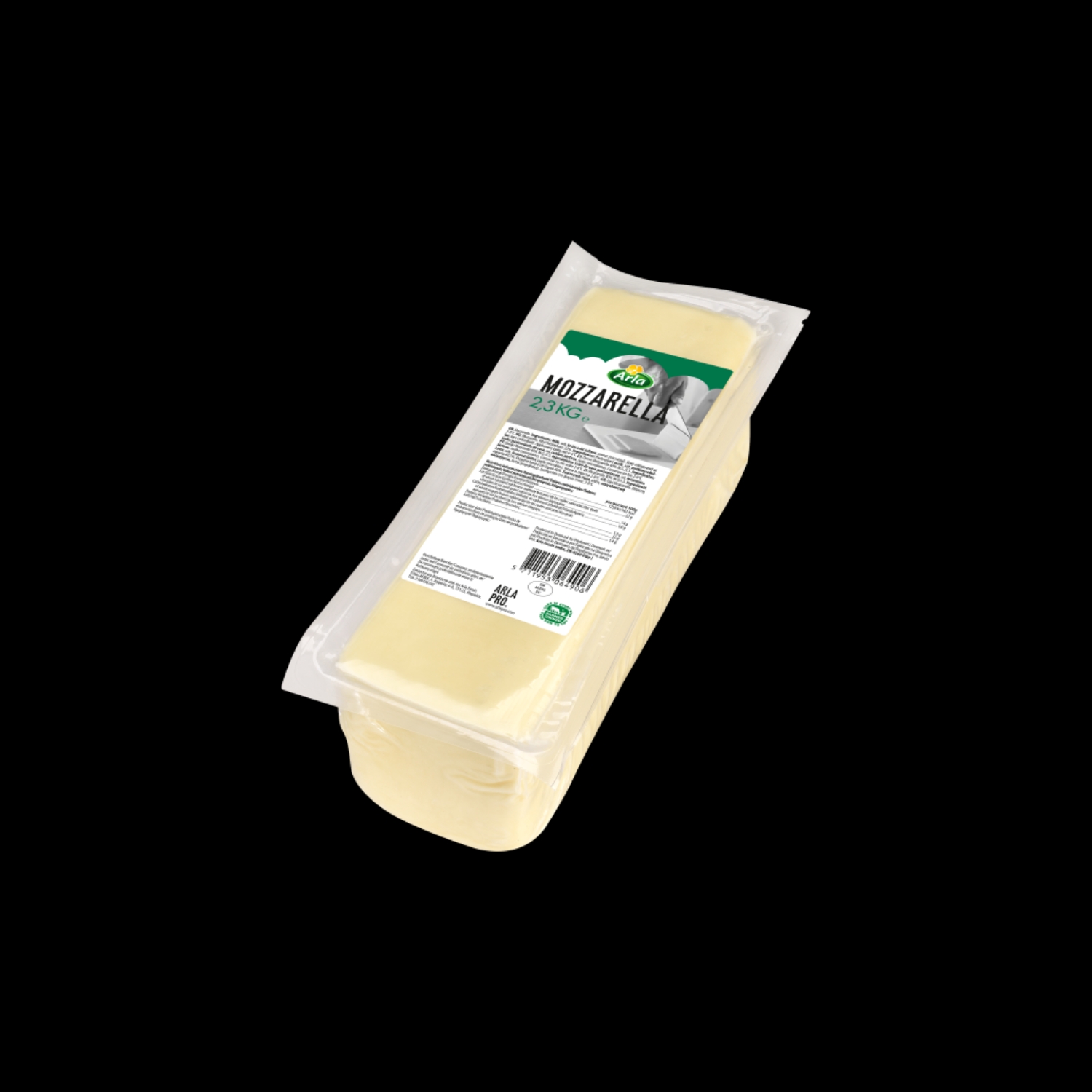 Mozzarella block 2.3 kg